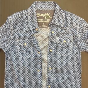 Wrangler Boy’s Pearl Snap Rodeo Shirt